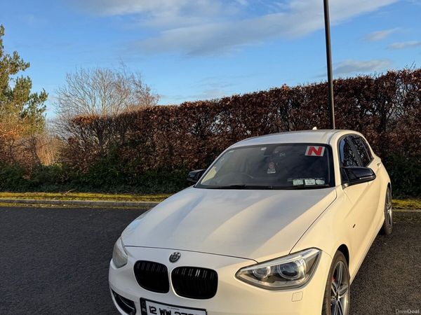 BMW 1-Series Hatchback, Petrol, 2012, White