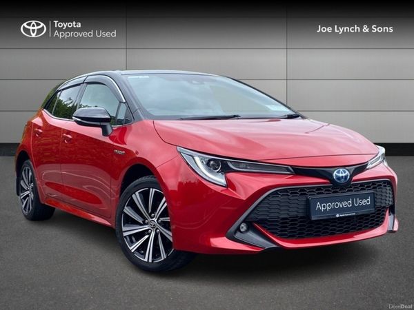 Toyota Corolla Hatchback, Petrol Hybrid, 2021, Red