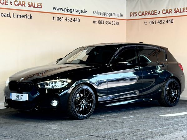 BMW 1-Series Hatchback, Diesel, 2017, Black