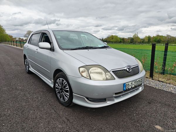 Toyota Corolla Hatchback, Petrol, 2003, Silver