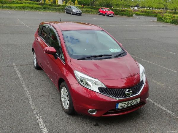 Nissan Note MPV, Petrol, 2016, Red