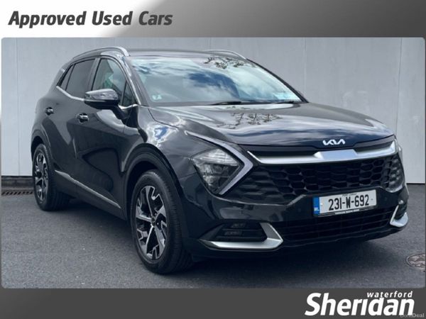 Kia Sportage SUV, Diesel Hybrid, 2023, Black