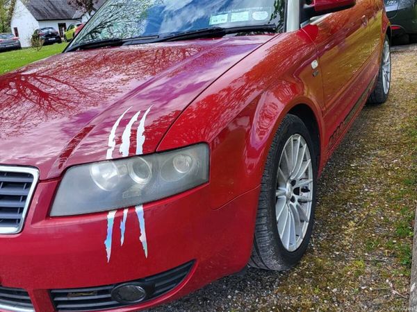 Audi A4 Convertible, Petrol, 2005, Red