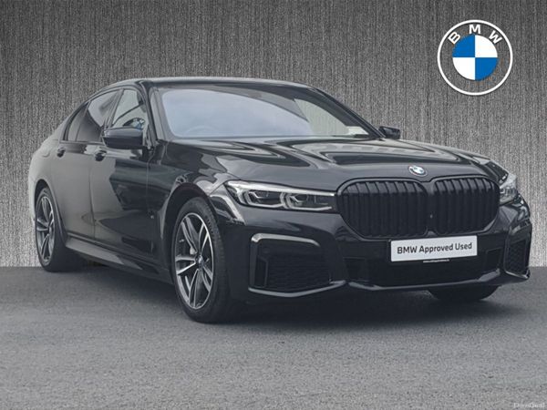 BMW 7-Series Saloon, Petrol Plug-in Hybrid, 2021, Black
