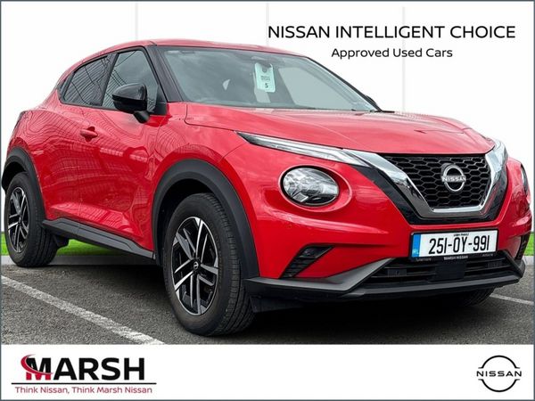 Nissan Juke SUV, Petrol, 2025, Red