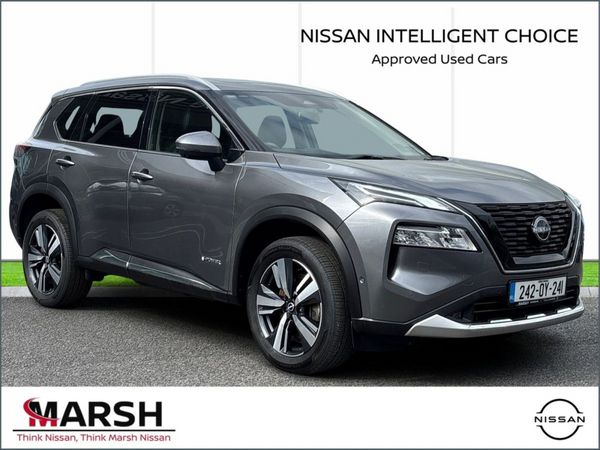 Nissan X-Trail SUV, Petrol Hybrid, 2024, Grey