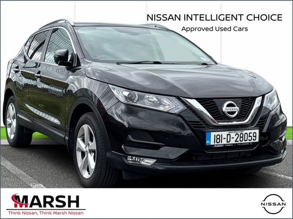 Nissan Qashqai SUV, Petrol, 2018, Black