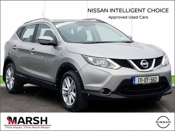 Nissan Qashqai SUV, Diesel, 2017, Silver