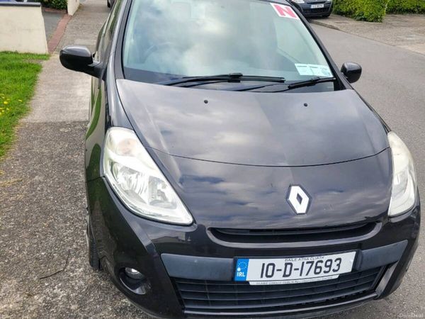 Renault Clio Hatchback, Ethanol Petrol, 2010, Black