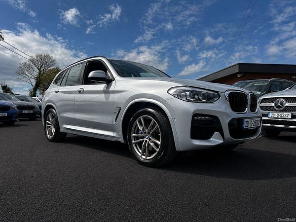 BMW X3 SUV, Petrol Hybrid, 2020, Silver