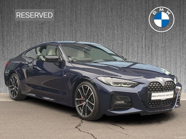 BMW 4-Series Coupe, Diesel, 2022, Blue