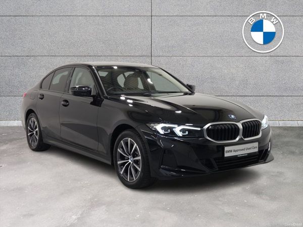 BMW 3-Series Saloon, Petrol Plug-in Hybrid, 2024, Black