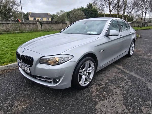BMW 5-Series Saloon, Diesel, 2012, Silver