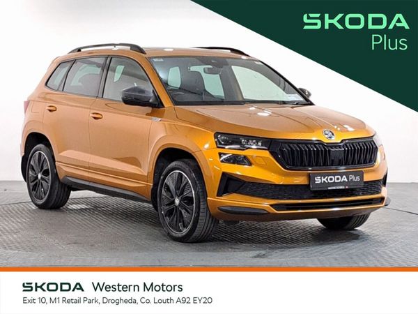 Skoda Karoq Estate, Diesel, 2023, Orange