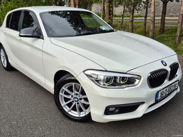 BMW 1-Series Hatchback, Petrol, 2016, White