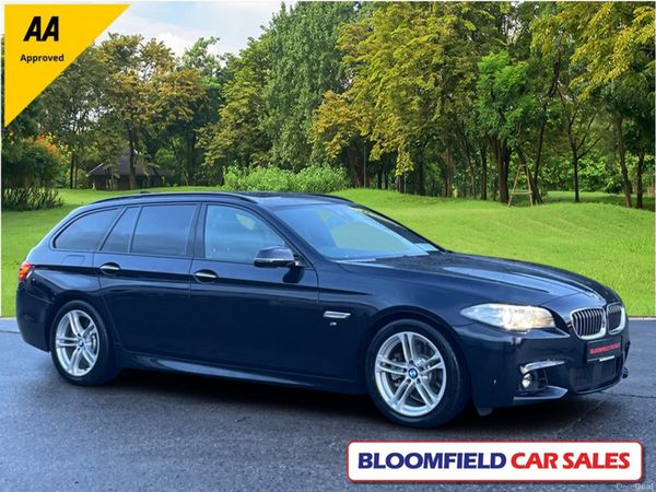 BMW 5-Series Estate, Diesel, 2016, Black