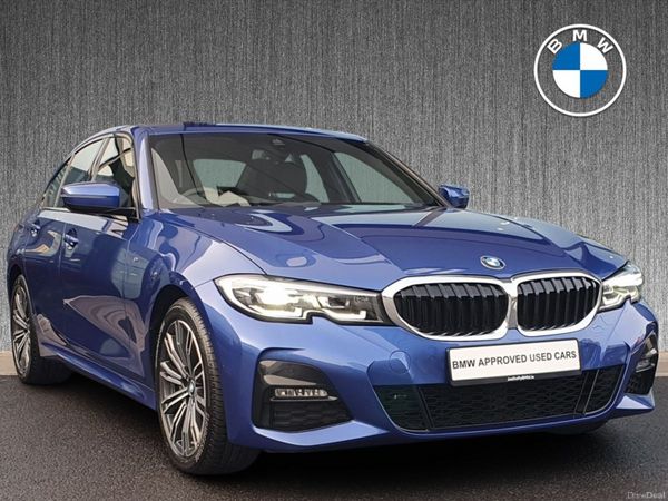 BMW 3-Series Saloon, Petrol Plug-in Hybrid, 2020, Blue