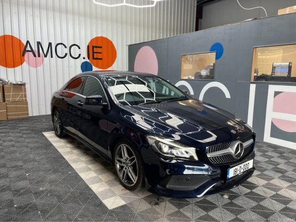 Mercedes-Benz CLA Saloon, Petrol, 2018, Blue