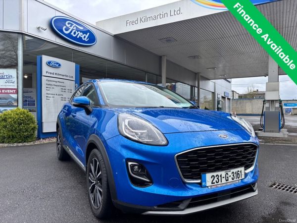 Ford Puma MPV, Petrol Hybrid, 2023, Blue