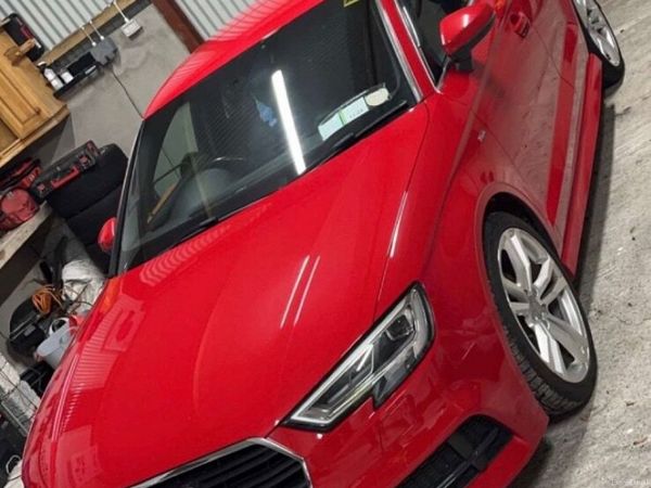 Audi A3 Saloon, Diesel, 2017, Red