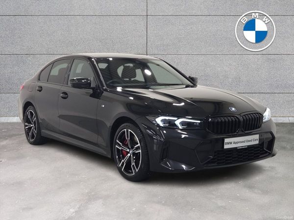 BMW 3-Series Saloon, Petrol Plug-in Hybrid, 2025, Black