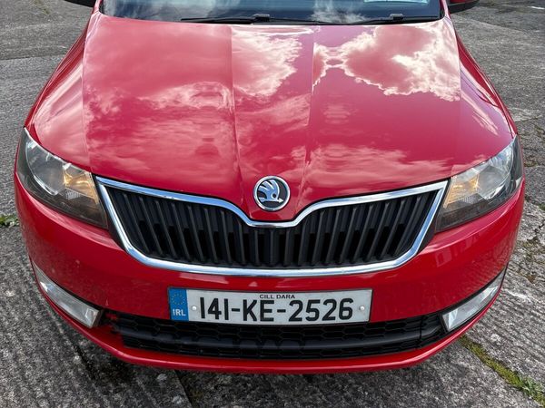 Skoda Rapid Saloon, Diesel, 2014, Red