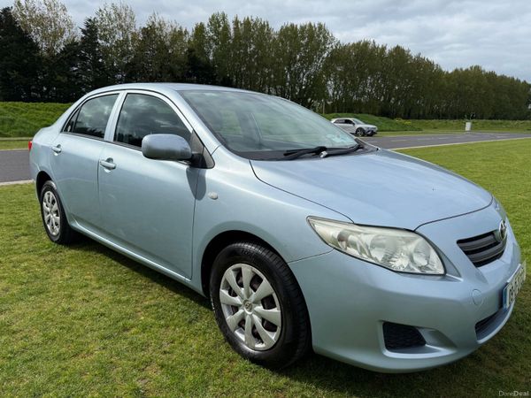 Toyota Corolla Saloon, Petrol, 2009, Blue