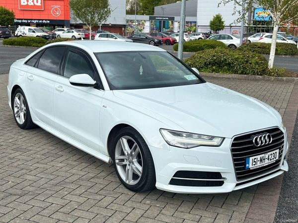 Audi A6 Saloon, Diesel, 2015, White