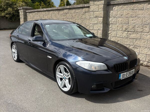 BMW 5-Series Saloon, Diesel, 2013, Black