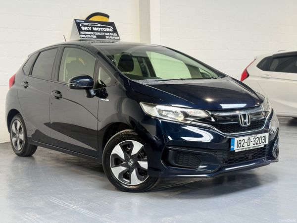 Honda Fit Hatchback, Petrol Hybrid, 2018, Blue