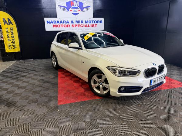 BMW 1-Series Hatchback, Petrol, 2014, White