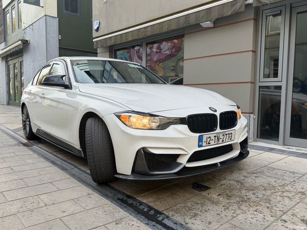 BMW 3-Series Saloon, Diesel, 2012, White