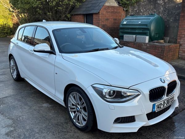 BMW 1-Series Hatchback, Petrol, 2014, White