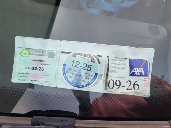 Skoda Octavia Hatchback, Diesel, 2003, Blue