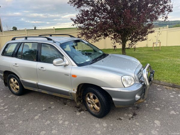 Hyundai Santa Fe SUV, Diesel, 2006, Silver