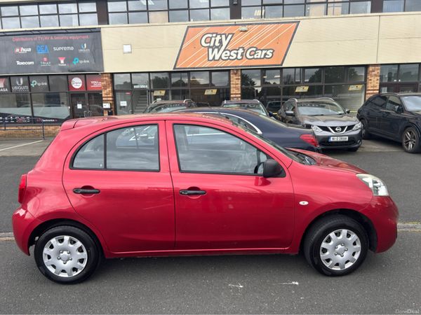 Nissan Micra Hatchback, Petrol, 2015, Red