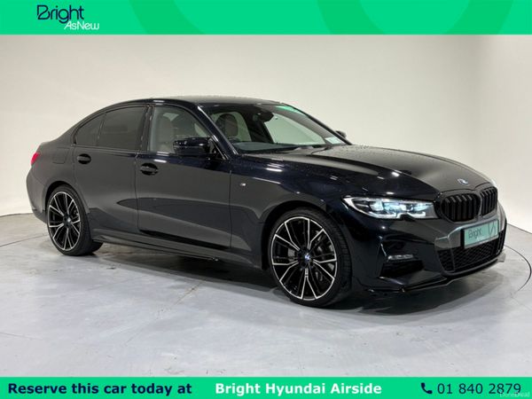 BMW 3-Series Saloon, Petrol Plug-in Hybrid, 2020, Black