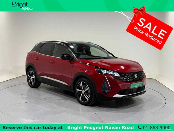 Peugeot 3008 MPV, Petrol Plug-in Hybrid, 2023, Red