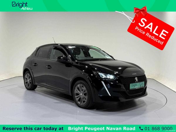 Peugeot 208 Hatchback, Electric, 2023, Black