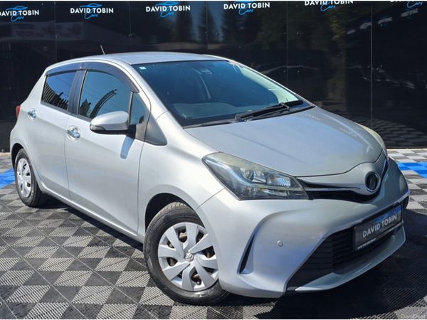 Toyota Vitz Hatchback, Petrol, 2015, Silver