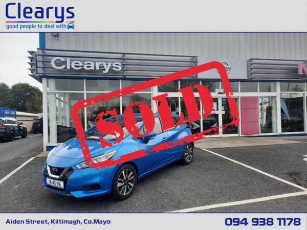 Nissan Micra Hatchback, Petrol, 2019, Blue