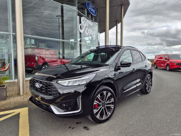 Ford Kuga SUV, Petrol Plug-in Hybrid, 2026, Black