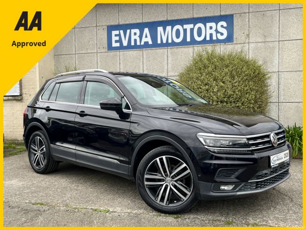 Volkswagen Tiguan SUV, Diesel, 2020, Black