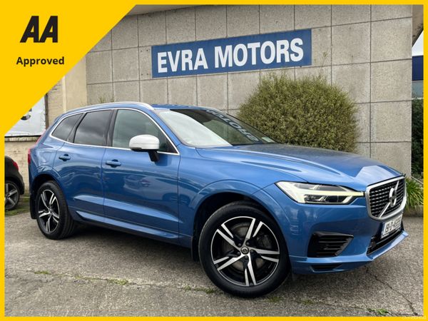 Volvo XC60 SUV, Petrol Plug-in Hybrid, 2019, Blue