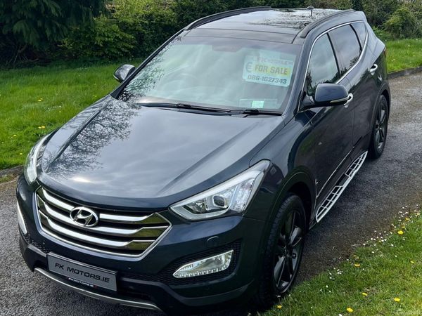 Hyundai Santa Fe SUV, Diesel, 2014, Blue
