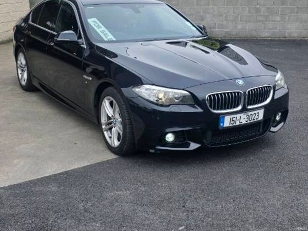 BMW 5-Series Saloon, Diesel, 2015, Black