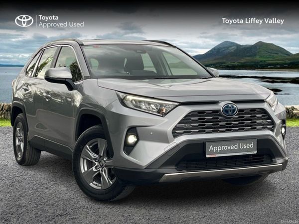 Toyota RAV4 SUV, Petrol Hybrid, 2024, Silver