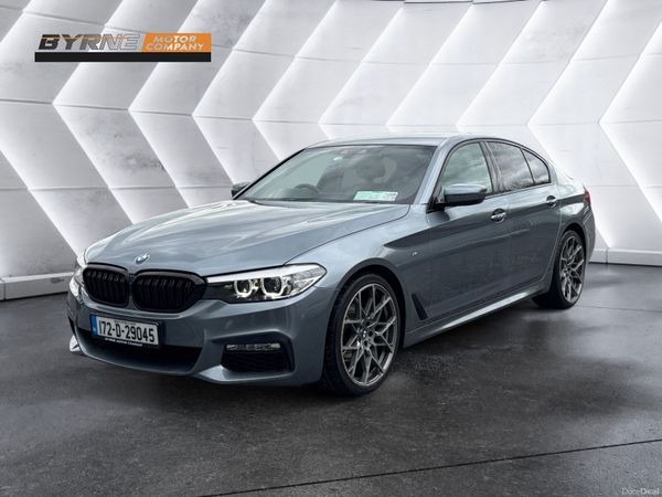 BMW 5-Series Saloon, Diesel, 2017, Blue