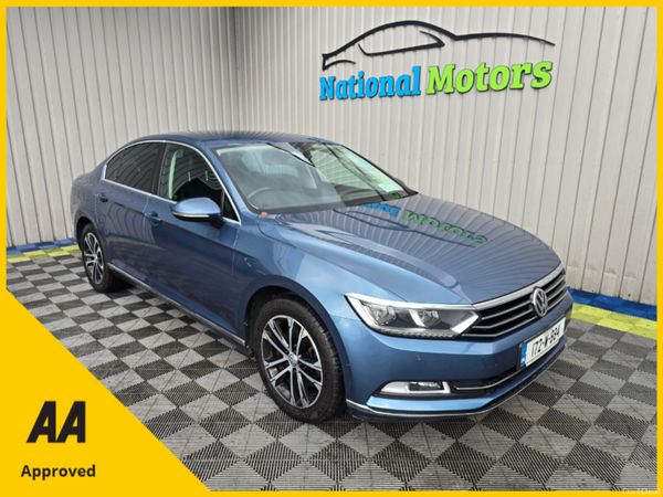 Volkswagen Passat Saloon, Diesel, 2017, Blue