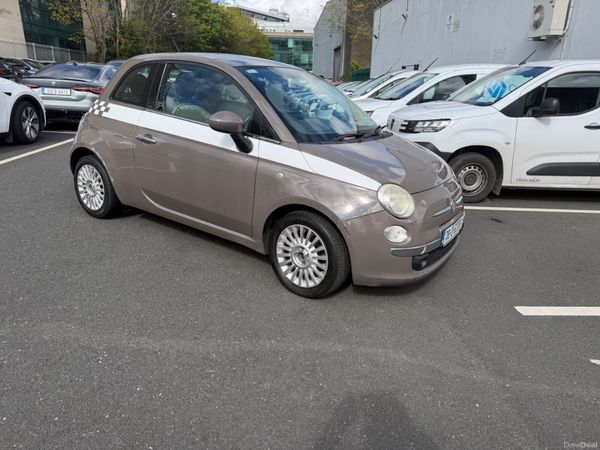 Fiat 500 Hatchback, Petrol, 2008, Grey